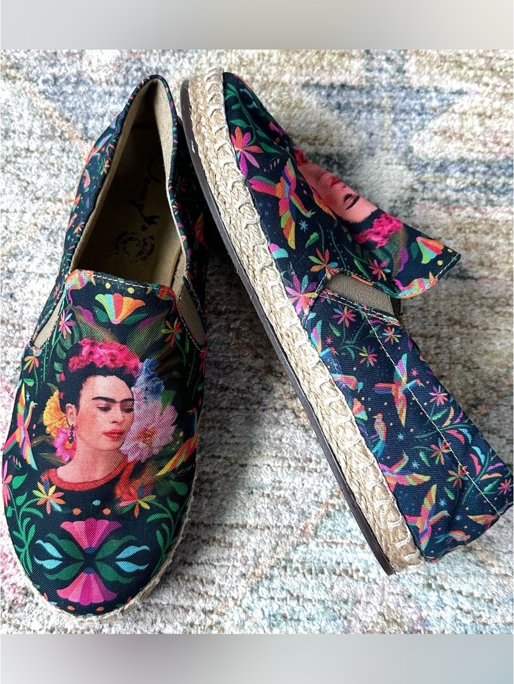 Made in Mexico Frida Kahlo Yute Espadrilles